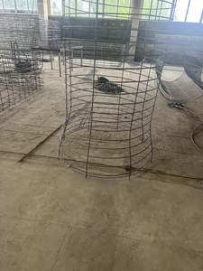 Machine de fabrication de cages en acier pour pieux de drainage en béton automatiques, de bonne qualité et économique - Product Image 6