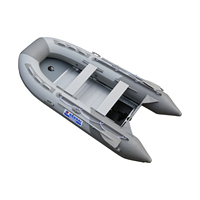 Barco a reacción de velocidad con certificado CE, costilla de PVC, pesca, Kayak de aluminio, pontón de velocidad, balsa de remo, yate para deportes acuáticos, inflable rígido
