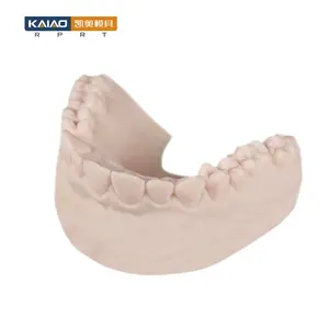 KAIAO Tiongkok bahan Resin pengolahan kustom Model gigi 3D pencetakan SLA perawatan permukaan Deburring prototipe cepat prototipe