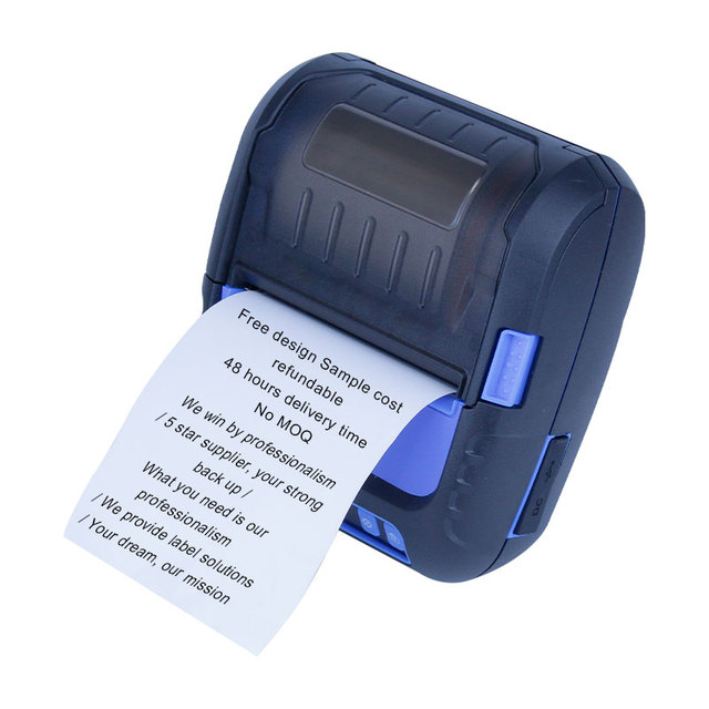 Wireless Mini Label 203dpi Note Sticker Portable Thermal Photos Printer for Ios Android