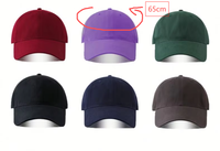 Mode grande circonférence de la tête Baseball coton couleur unie adulte lumière conseil casquette à visière brodé Logo imprimé