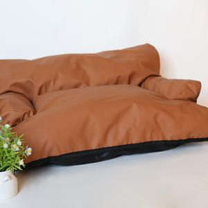 Hochwertiges All-Season-Leder-Haustier <span class=keywords><strong>nest</strong></span> Solides Muster Grenz überschreiten des Design Neues Kissen-Sofa-<span class=keywords><strong>Nest</strong></span> für Katzen Hunde Haustier matten polster - Product Image 4