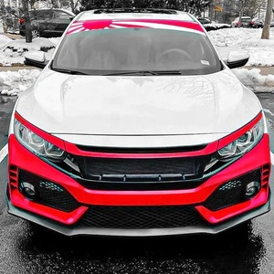US Stock 10thgen civic Front Bumper Type-R for honda civic Bodykit 2016-2020 Front Bumper ABS <strong>Car</strong> <strong>Accessories</strong> - Product Image 2
