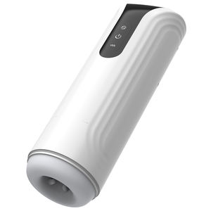 كوب ذكوري للبالغين بتسخين تلسكوبي تلقائي، لعبة جنسية للرجال يتم التحكم بها بمفتاح لمس ذكي، كوب استمناء هزاز للرجال - Product Image 2