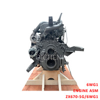 Ensemble moteur Isuzu 6WG1 d'origine adapté aux excavateurs Hitachi 4HK1 6HK1 4JJ1 4BG1 4BD1 6BD1 6SD1 4LB1 6BG1