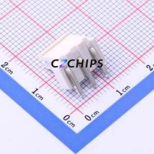 VH-3AW Wire-to-Board Pin Header Bent Lead Through Hole,P=3.96mm Connector 1x3P 3.96mm Right Angle Insert VH - Product Image 2