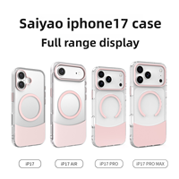Capas Para Celular étui de téléphone magnétique givré couleur personnalisée pour iPhone 17 16 15 Pro Max couverture de téléphone au toucher cutané