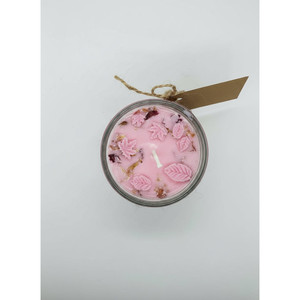 Vela Aromática de Lavanda y Rosa - Product Image 1