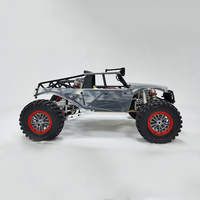 SNDN Nouveau Modèle Professionnel Camion RC 1/5 4x4 Tout-Terrain Électrique Haute Vitesse pour le Désert, Camion d'Escalade en Métal CNC, Voiture Jouet d'Extérieur