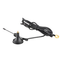 Antenne 3dBi à base magnétique externe hélicoïdale omnidirectionnelle 433MHz avec câble RG174