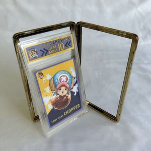 Écran magnétique de protection <span class=keywords><strong>en</strong></span> métal brillant Bgs Tcg Mtg Sport Pokemoned Grading Bumper Guard pour PSA Protection UV - Product Image 2