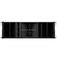 Sistema de sonido de audio profesional de alto rendimiento Altavoces de matriz de línea de 3 vías de gran formato con imán de neodimio doble de 12 pulgadas