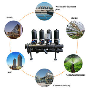 農業/庭園/農場用自動逆洗砂層フィルター（プラスチック製） - Product Image 1