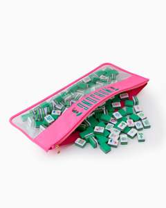 Juego de Mahjong de Lujo Jasmine, Fichas Acrílicas Verdes de Cuatro Capas Personalizadas para Mahjong Americano, Entretenimiento para Amigos y Fiestas, Venta al por Menor - Product Image 6