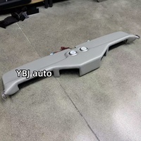 Accessoires de voiture YBJ, console de toit en cuir avec éclairage pour Land Cruiser 70 76 78 2007-2021 LC79, console de toit avec rangement complet
