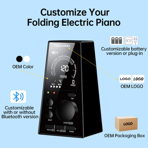 TERENCE <span class=keywords><strong>Metronomo</strong></span> Digitale <span class=keywords><strong>per</strong></span> Pianoforte, Chitarra, Batteria e Tutti gli Strumenti Musicali, Display LCD, <span class=keywords><strong>Metronomo</strong></span> Elettronico con Altoparlante Regolabile - Product Image 2