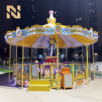 Manège Nova Rides Tea Cup BC-MF sur le thème des abeilles, 15 places, avec voitures à jets d'eau, tir interactif et attrape-balles rotatif
