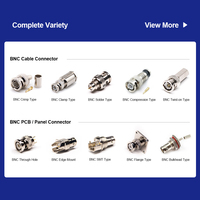 Cable Adaptador BNC BNC, Cable Coaxial, Conjunto de Cable SMA con RG316