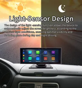 Maustor - Reproductor Multimedia Inalámbrico para Automóvil con Pantalla Táctil de 6.86 Pulgadas, <span class=keywords><strong>Android</strong></span> Auto, <span class=keywords><strong>Radio</strong></span> Estéreo para Automóvil, Reproductor de Video - Product Image 3