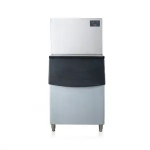Commercial Pellet Ice Maker 300Kg 24H Automatic Stainless For Supermarkets Ice Making Machine