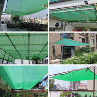 Rouleau de filet Raschel vert en PEHD pour serre, toile d'ombrage et filet de protection solaire pour l'agriculture et le jardin