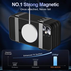 Nueva funda magnética para teléfono con protector de pantalla para <span class=keywords><strong>iPhone</strong></span> 15 14 13 <span class=keywords><strong>Pro</strong></span> <span class=keywords><strong>Max</strong></span> 12 <span class=keywords><strong>11</strong></span>, productos de Dropshipping, funda trasera <span class=keywords><strong>2023</strong></span> - Product Image 4