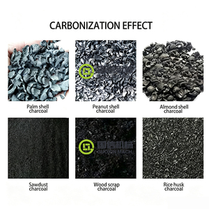 Four de carbonisation continu à tambour pour sciure de bois et débris de branches - Product Image 3
