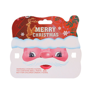Adult Children's for Christmas Halloween <strong>Glasses</strong> Frame Plastic Handmade Paper Card - Product Image 4