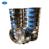 Stainless Steel Laboratory Test Sieve Particle Size Analysis for Powders Soils Aggregates