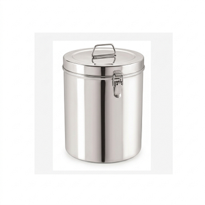Stainless Steel Lock Dabba Set Airtight Multipurpose <b>Kitchen</b> <b>Storage</b> <b>Containers</b> for Food, Grains, Spices & Pantry Organization - Product Image 2