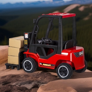 बच्चों के इलेक्ट्रिक खिलौने के लिए फोर्कलिफ्ट पर सस्ती सवारी 12v संचालित लिफ्ट - Product Image 6