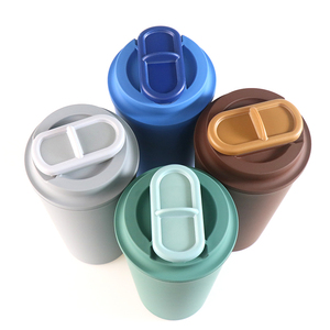 Vaso Deportivo Ecológico de 500 ml para Fitness, Libre de BPA, de Plástico PP, con Pajita de Silicona - Product Image 5