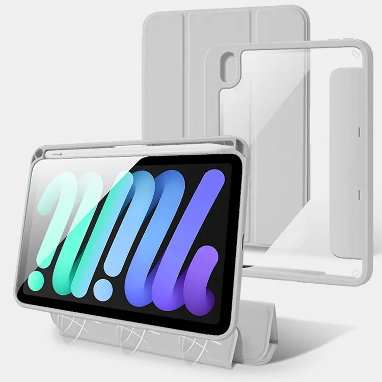 Magnetische Afneembare Schokbestendige Tablethoesjes Voor Ipad Mini 6 8.3 Inch 2021