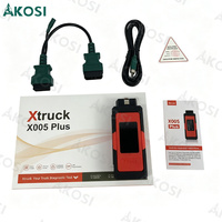 Escáner de Diagnóstico para Camiones de Trabajo Pesado Xtruck X005 Plus, Probador de ECU, DPF, SCR, EGR, Herramienta Lectora de Códigos de Error de Sistema Completo
