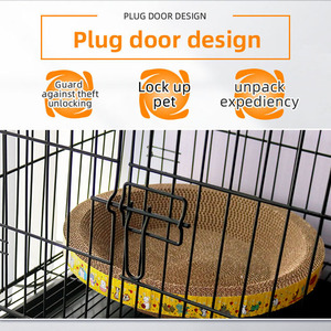 Cage Spécialisée en Fil Métallique pour Chat, Facile à Installer, pour Balcon et Intérieur, Faible Quantité Minimale de Commande - Product Image 4
