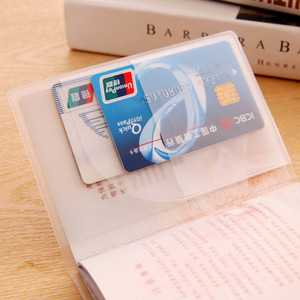 Protège-passeport multifonctionnel givré en gros, porte-passeport de voyage, porte-documents épaissi imperméable à plusieurs emplacements pour cartes - Product Image 4
