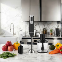 Mixeur Plongeant Électrique Portable Mini Automatique, Mousseur à Lait avec Fouet pour Café et Smoothies – Meilleure Vente