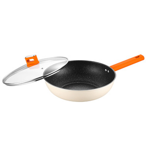 Juego de Utensilios de Cocina Antiadherentes Desilang de 3 Piezas, Sartén de Hierro Refinado, Wok, Olla para Sopa, Apto para Horno, Uso Doméstico - Product Image 2