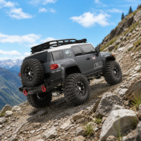RGT EX86120 Desert Fox 1/10 RC Remote Control Crawler 4WD Reverse Drive System 45 Steering ESC Metal Resin 6-Channel RTR