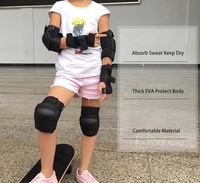 Vente en gros, patins à roulettes en ligne, skateboard, scooter, ensembles d'équipement de protection, genouillères, protection des coudes, protège-poignets pour adultes