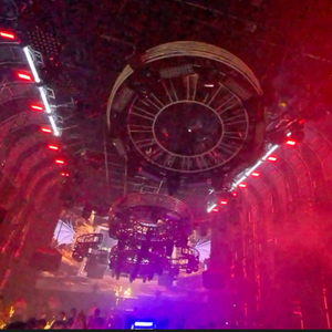 JUCHEN Night Club Bar Concert Équipement <span class=keywords><strong>de</strong></span> scène Scène musicale Éclairage à 360 degrés Éclairage <span class=keywords><strong>de</strong></span> scène en aluminium Éclairage rotatif en treillis circulaire - Product Image 3