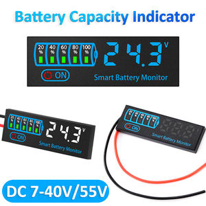 Indicador de Capacidad y Nivel de Batería de Litio Ternaria Serie 3, Medidor con Pantalla LED de CC 7-55V, Uso Industrial C495 - Product Image 3