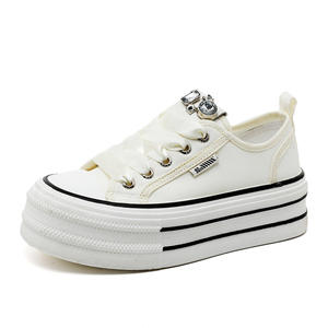 LYKU 2026 Tendance Mode Été Automne Chaussures Décontractées Sportives à Plateforme Rehaussante avec Strass pour Femmes et Étudiantes Fabriquées en Chine - Product Image 5