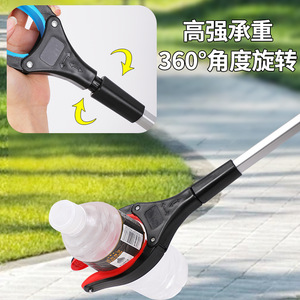 Magnetic Trash Picker Aluminum Alloy Short Straight <b>Rod</b> Thickened With Magnetic Function For Sanitation Workers - Product Image 2