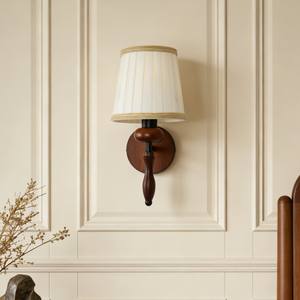 Lámpara de Pared Nórdica Minimalista con Pantalla de Tela para Hogar, Sala de Estar, Hotel, Aplique de Pared de Lujo, Lámpara LED Interior - Product Image 1