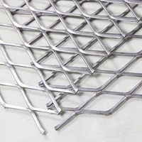 Revêtement de façade en treillis métallique déployé de haute qualité/porte en treillis métallique déployé en aluminium