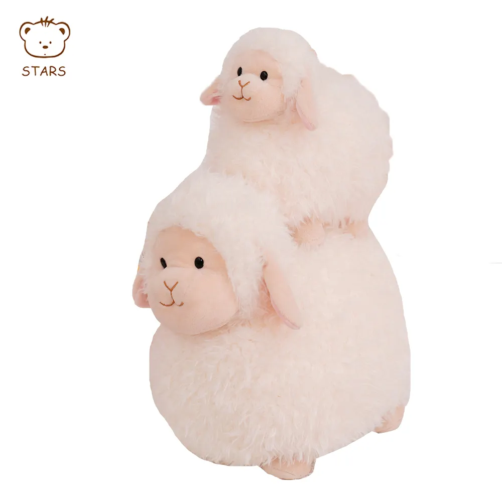 Kawaii Custom Cute Stuffed Animals And Plush Toys Soft Plush Sheep Toys Lamb Plush Toy
