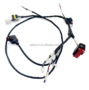 Cable <span class=keywords><strong>de</strong></span> alimentación electrónico personalizado arnés <span class=keywords><strong>de</strong></span> cables <span class=keywords><strong>faro</strong></span> <span class=keywords><strong>de</strong></span> luz antiniebla para bicicleta motocicleta - Product Image 3