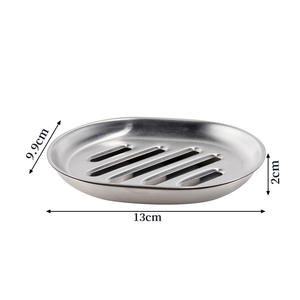 Support mural moderne en acier inoxydable pour savon avec ventouse, étanche, pour salle de bain et hôtel - Product Image 4