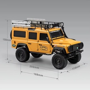 <span class=keywords><strong>Voiture</strong></span> télécommandée pour adultes MN 111 modèle Crawler <span class=keywords><strong>1</strong></span>:18 Kit assemblé RC Professionnel 4WD Tout-terrain Véhicule à LED Lumières Coque de <span class=keywords><strong>voiture</strong></span> en métal Jouet Cadeau - Product Image 6
